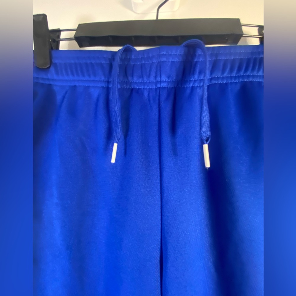 adidas Blue Joggers with White Stripes - Picture 4 of 7